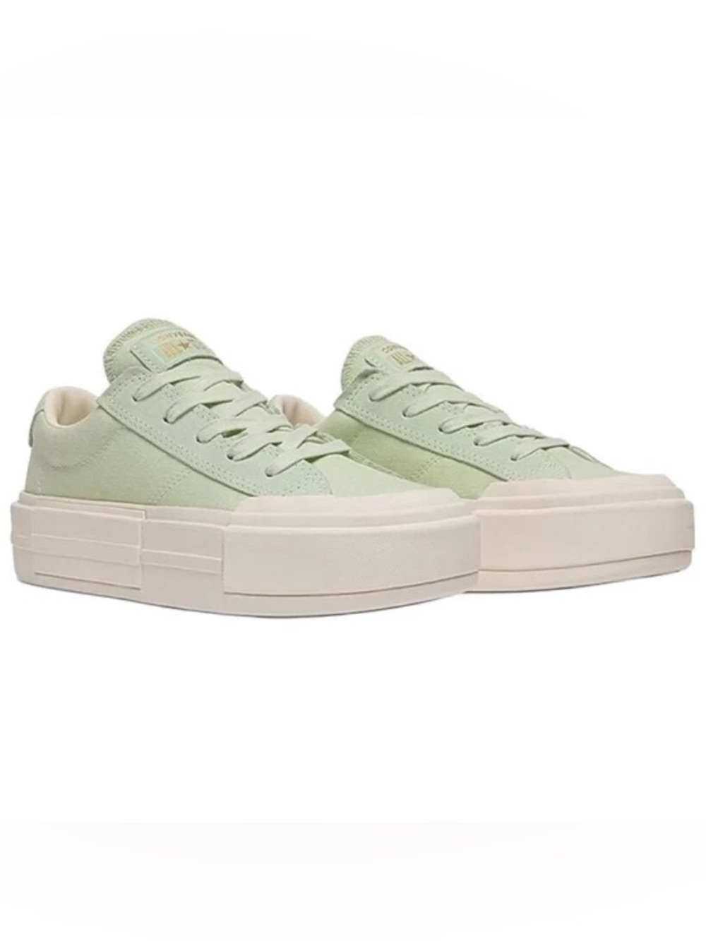 Converse Cruise Mint Green Low Top Platform Unisex Sneakers W 9 M 7.5 NEW - Picture 3 of 16